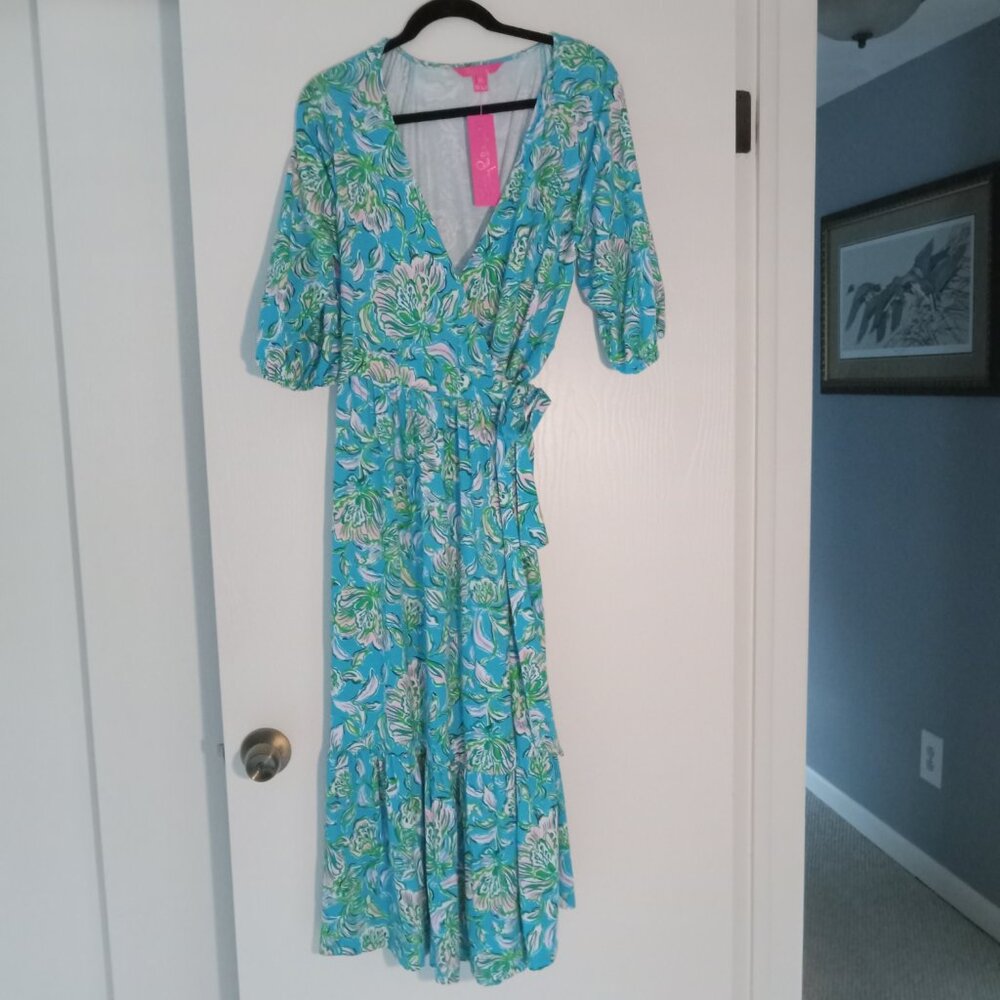 Lilly Pulitzer Wrap Dress XL